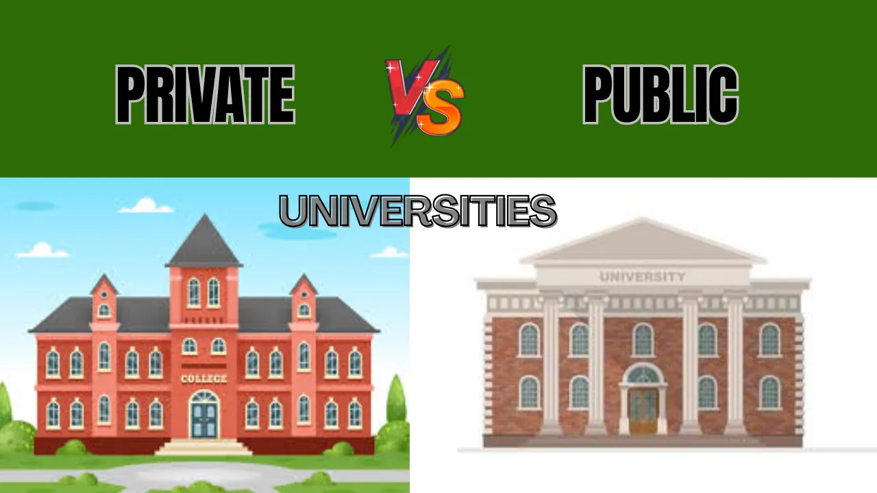 Private vs. Public Universities