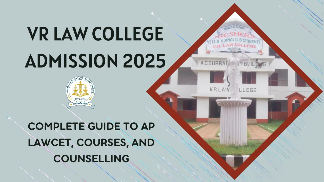 VR Law College Admission 2025