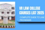 VR Law College Courses List 2025