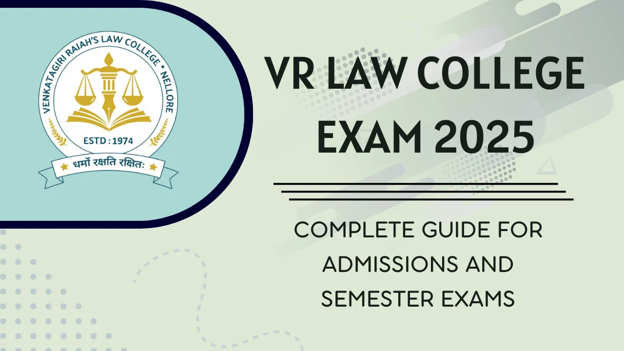 VR Law College Exam 2025